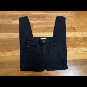 Topshop Black Jamie Jeans